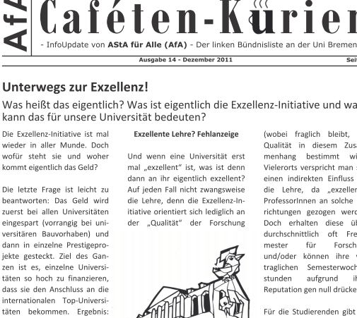 Cafétenkurier 7/2011